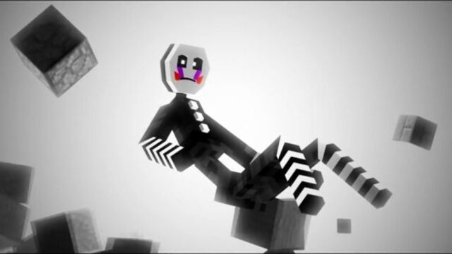 ПЕСНЯ МАРИОНЕТКИ - Майнкрафт ФНАФ Клип Не забуду (На Русском) _ Puppet Song Minecraft FNAF song
