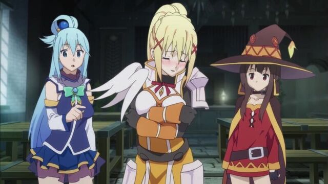 Богиня благословляет этот прекрасный мир TV-1 [ 3 из 10 ] [AniDub] 1 сезон 3 серия