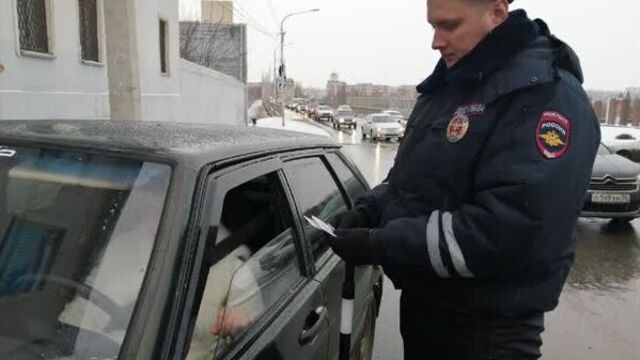 Сотрудники ГИБДД провели рейд по выявлению нетрезвых водителей