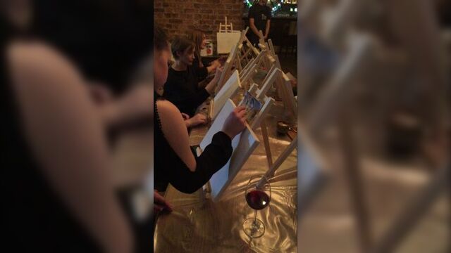 АРТ-ВЕЧЕРИНКИ, рисуем знаменитые картины! — Live