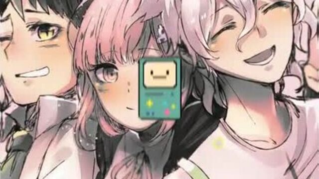 ↬ danganronpa ; hajime x nagito x chiaki