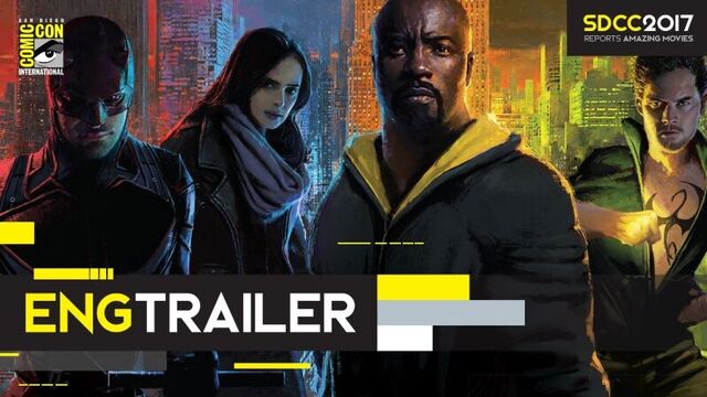 ENG | Трейлер №2: «Защитники» - 1 сезон / «The Defenders» - 1 season, 2017 | SDCC 2017