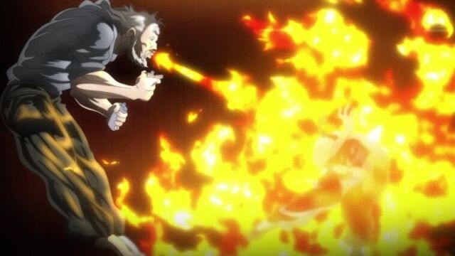 Dorian Kaioh vs Orochi Katsumi and Retsu Kaioh