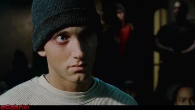 8 Mile: Lotto (Nashawn 'Ox' Breedlove) vs. B-Rabbit (Eminem) (Freestyle over ONYX's "Last Dayz") (2002)