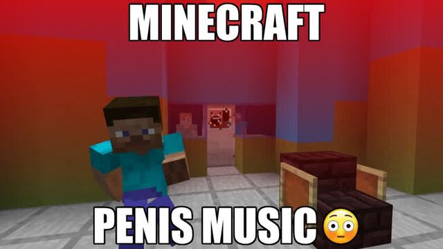 minecraft penis music