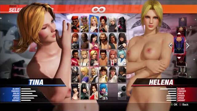 Dead Or Alive 6 — Tina Armstrong & Helena Douglas — Nude Mod (Ryona Gameplay)