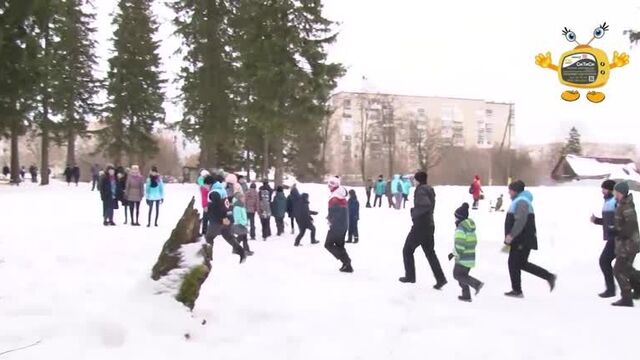 Зарница в парке Драгунова