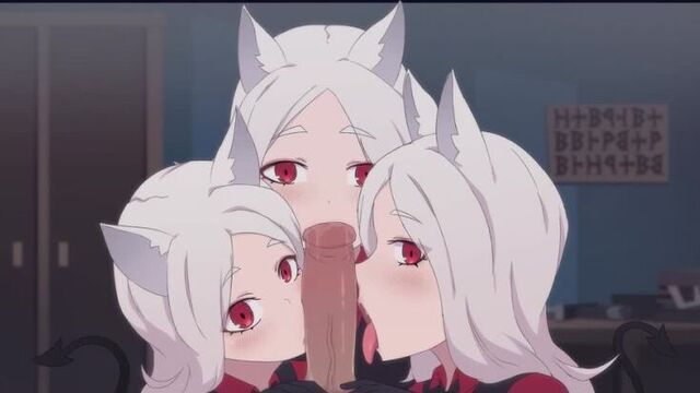 Helltaker Cerberus (by Kamuo) 1080p