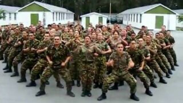 Боевой танец Маори "Хака"