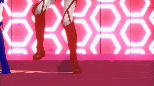 {MMD} Annie and Mikasa Number 9