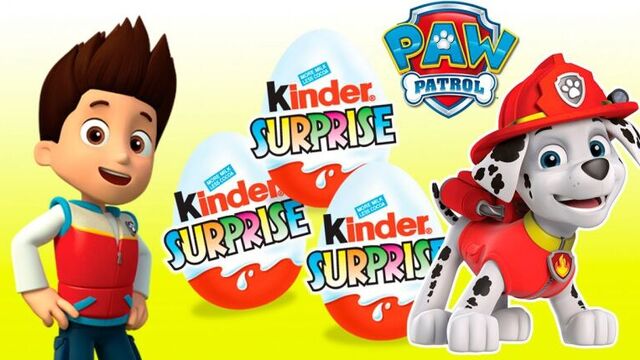 Surprise Eggs!!! Paw Patrol Toys Игрушки Щенячий Патруль Киндер сюрприз и другие мультики!!! Марус