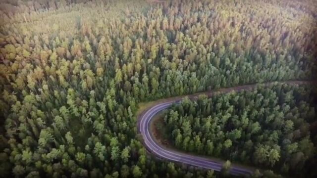 Байкал. Култук. Федеральная трасса Р-258 Тёщин язык
