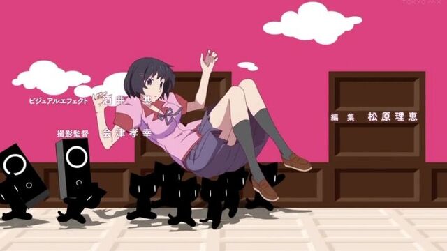 Цикл Историй. История Кошки (Белая Глава). Опенинг 1 // Monogatari Series. Nekomonogatari (Shiro). Opening 1 (Bakemonogatari)