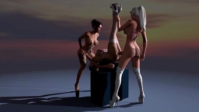 Futa threesome (3D-ANIMATION+PORN+FUTA TOP BEST 35)