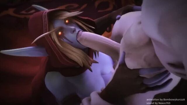 Sylvanas, Jaina and Alexstrasza Compilation (Warcraft Sex)