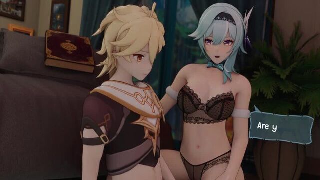 Eula ~ Эола - Rule34 \ Porn Genshin Impact [18+] [v1]