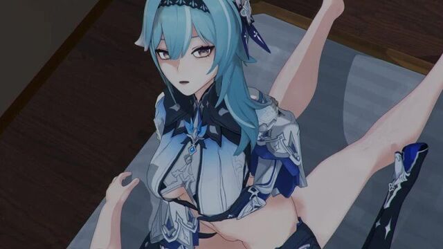 Eula ~ Эола - Rule34 \ Porn Genshin Impact [18+]