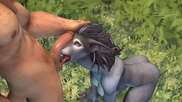 3D Yiff by Batesz2 Furry Porn Sex E621 FYE Straight Worgen Female Werewolf Wow World Of Warcraft R34 Rule34