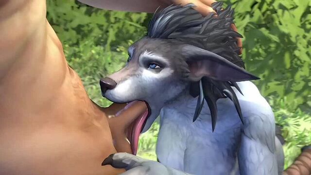 3D Yiff by Batesz2 Furry Porn Sex E621 FYE Straight Worgen Female Werewolf Wow World Of Warcraft R34 Rule34 2