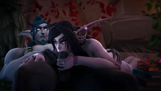 Warcraft PMV [World of Warcraft WoW Porn Sylvanas Tyrande Jaina Elf Draenei Human Hentai SFM NSFW Rule34 R34 Sex порно варкрафт]