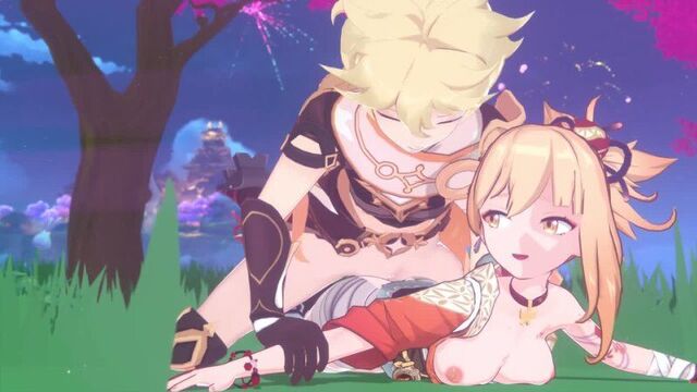Yoimiya ~ Ёимия - Rule34 \ Porn Genshin Impact [18+]