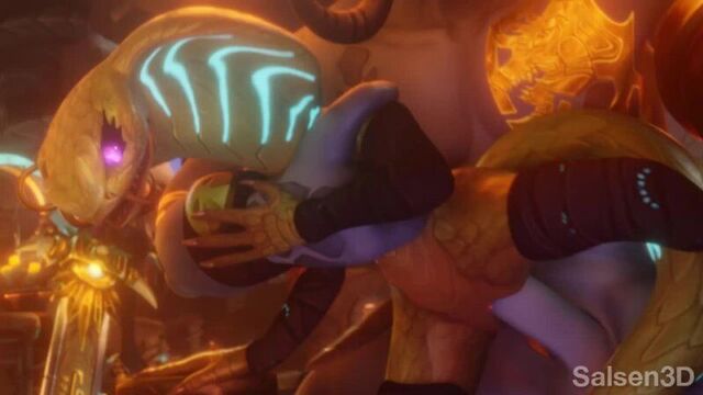 Snake Girl - World of Warcraft [WoW Porn Hentai SFM NSFW Rule 34 Sex варкрафт]