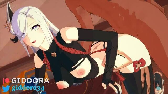 Shenhe ~ Шэнь Хэ "Шаньхе" - Rule34 \ Porn Genshin Impact [18+]