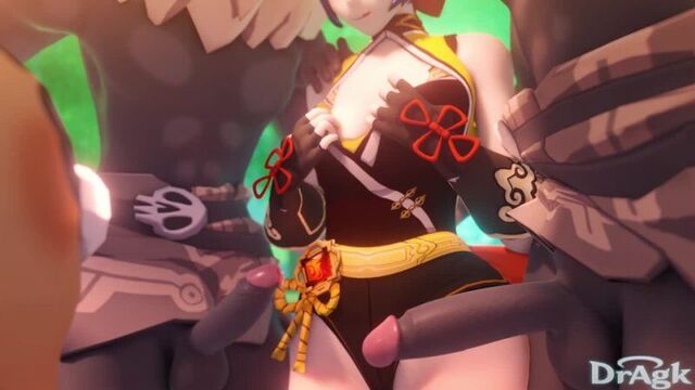 Xiangling ~ Сян Лин - Rule34 \ Porn Genshin Impact [18+]