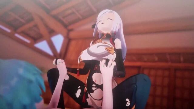 Shenhe ~ Шэнь Хэ "Шаньхе" - Rule34 \ Porn Genshin Impact [18+]