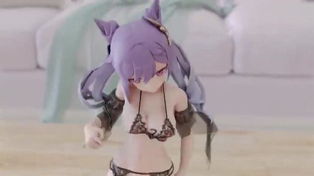 Keqing | Кэ Цин | Genshin Impact | NSFW | Hentai | Porn | 18+ 2
