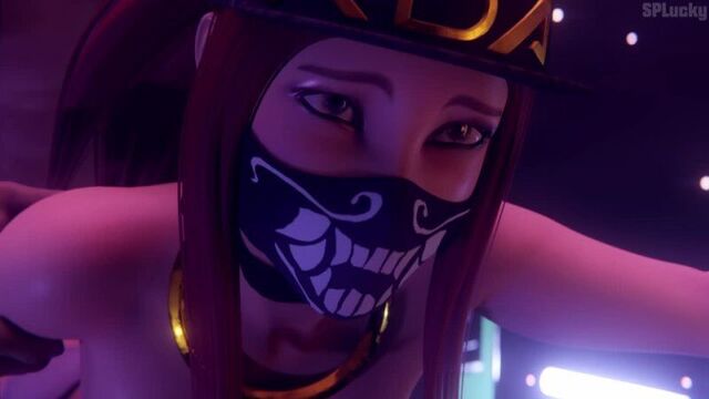 Akali on Club lol League of Legends 4k 2160p