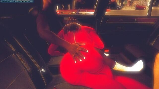 Britney Limo Blow