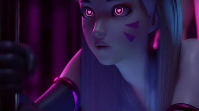 D.Va Overwatch Hard Fuck Animation [yeero] (With Sound)