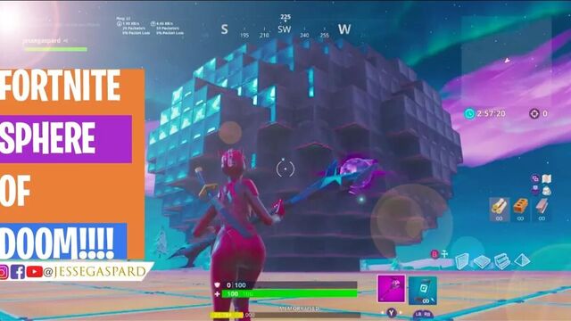 SPHERE OF DOOM! FORTNITE CREATIVE TIME-LAPSE