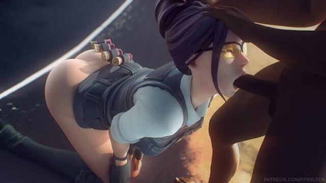 Fortnite Rook Blowjob - 3D Porn / 3Dポルノ