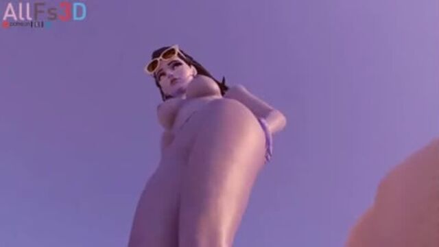Widowmaker foot on face 2