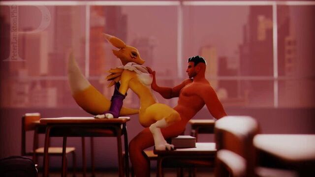 Furry yiff renamon porn sex parody r34