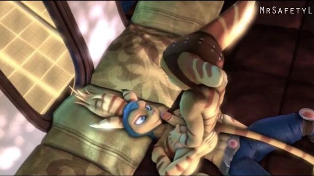 Furry yiff Ratchet and Clank Porn Parody r34