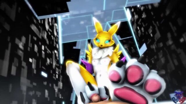 Furry yiff renamon porn sex parody r34 3