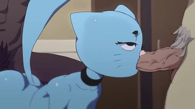 Furry yiff gumball cat sex porn r34 3