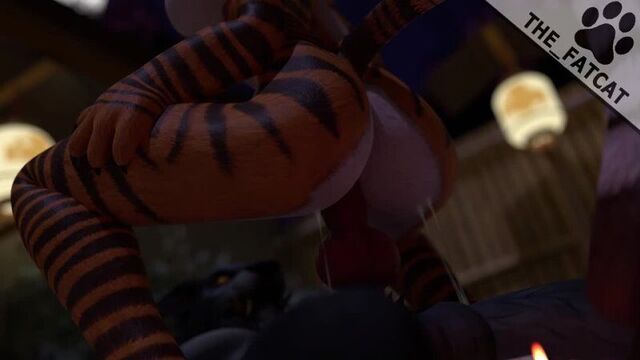 Furry yiff kung fu panda tiger master tigress dreamworks 5