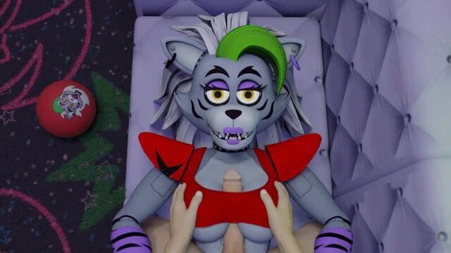 Furry yiff fnaf roxanne wolf sex porn parody fnaf9 security breach 29