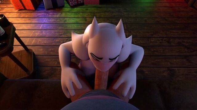 Furry yiff undertale christmas toriel goat porn sex parody r34