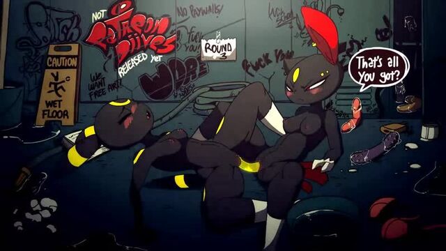 2d Yiff Diivies Straight Furry Porn Sex E621 Lesbian Umbreons from Pokemon r34 Rule34 fuck with dildo