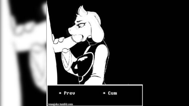 2d Yiff by Wasajoke Furry Porn Sex E621 FYE Toriel Undertale r34 rule34 goat girl