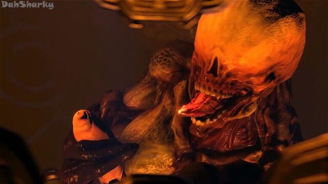 3d yiff by dahsharky furry porn Sex E621 FYE Straight doom rule34 r34 demon girl blowjob deepthroat rough baron of hell femdom