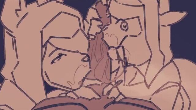2D Yiff by Spikedmauler Furry Porn Sex E621 Fye Straight Blowjob Deepthroat Sloppy Nun