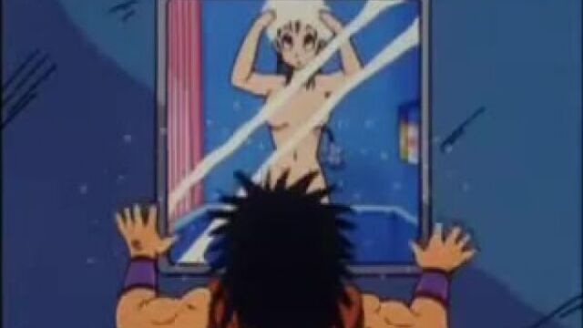 Bulma Naked in the Shower Драконий жемчуг