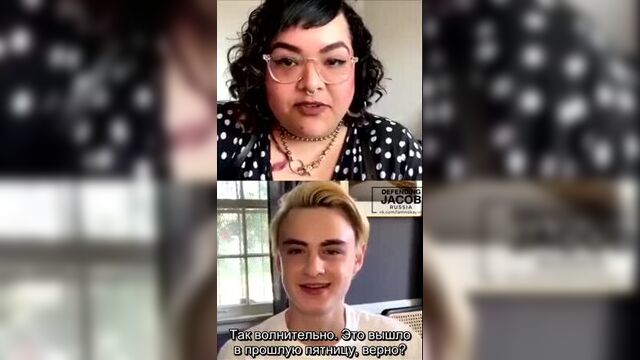 Джейден Мартелл дал небольшое интервью в прямом эфире для «Teen Vogue» (часть 1)|Русские субтитры