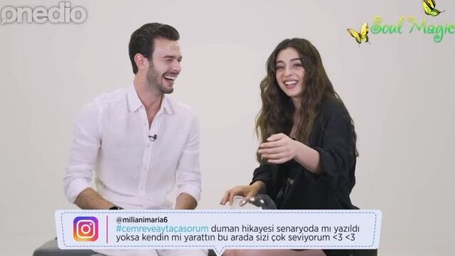 Интервью с актёрами сериала «Игра Судьбы» — Айтач Шашмаз и Джемре Байсел | Soul Magic | Озвучка